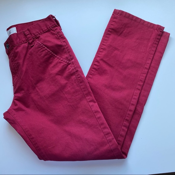 Levi’s 511 Slim fit Red Jeans size 16 Y, W28, L28 - Picture 6 of 9